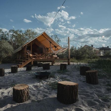 Glamping Mandra Hotel Затока Екстериор снимка